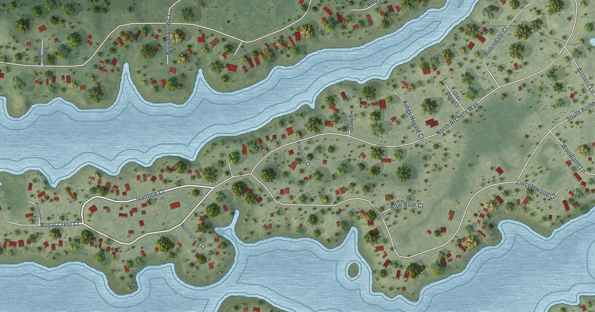 Map of Lake Sherwood, Wisconsin in 2026