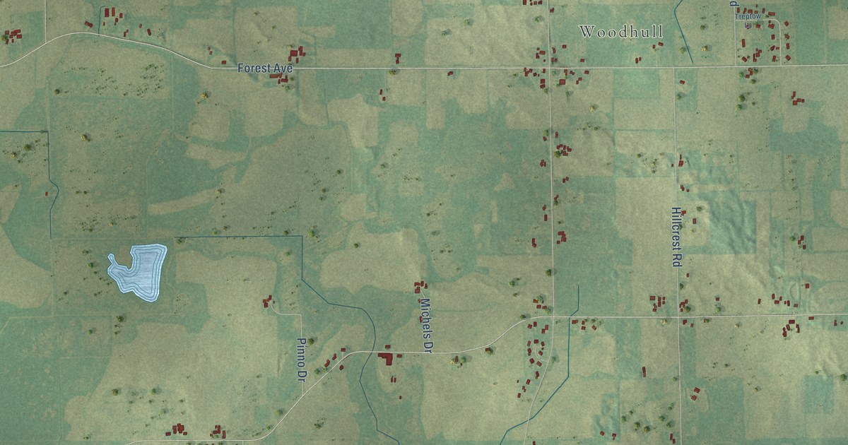 Map of Lamartine, Wisconsin in 2026