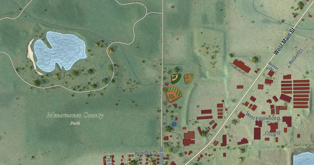 Map of Lannon, Wisconsin in 2026