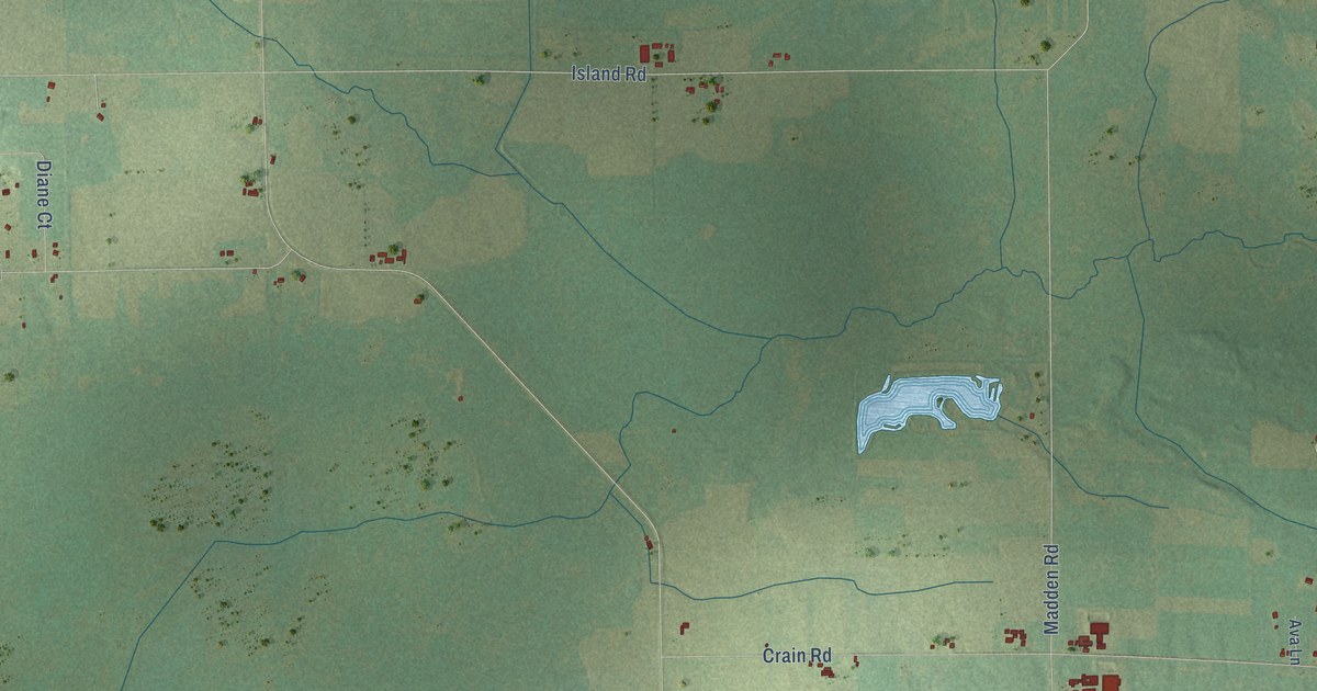 Map of Lebanon, Waupaca County, Wisconsin in 2026