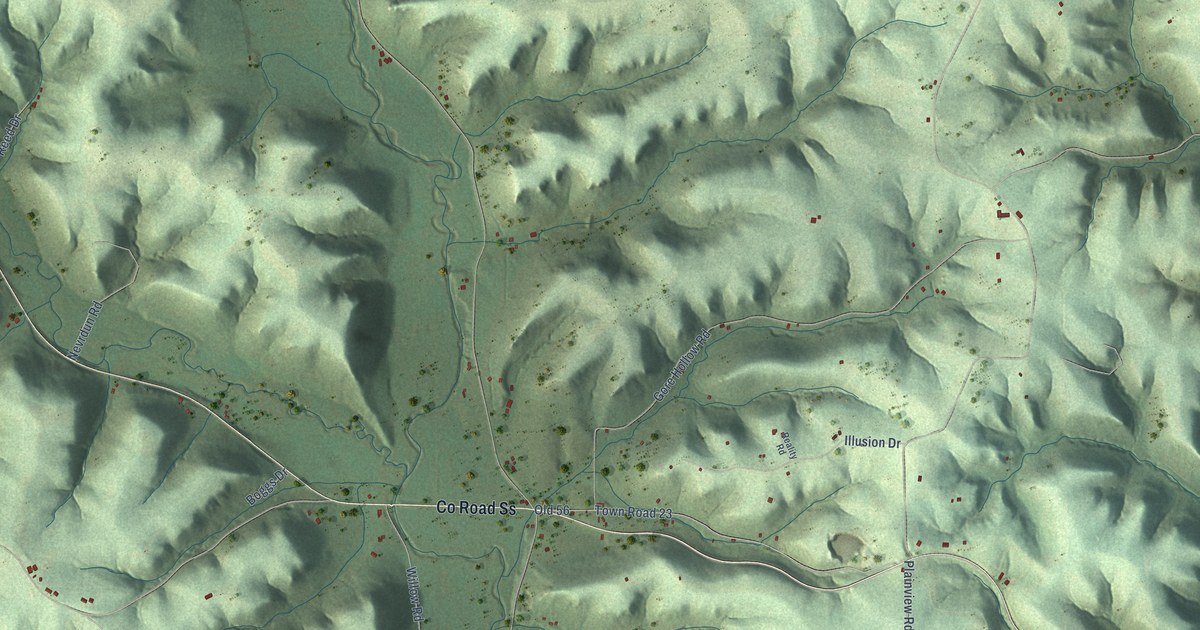 Map of Liberty, Vernon County, Wisconsin in 2026