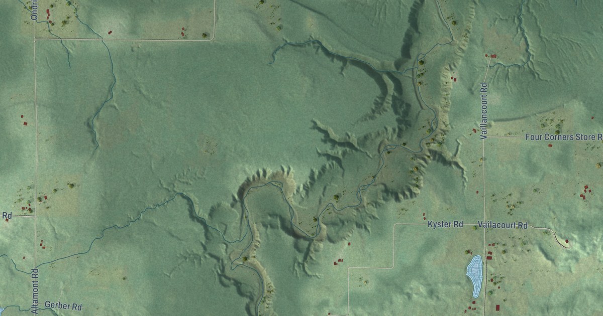 Map of Lincoln, Bayfield County, Wisconsin in 2026