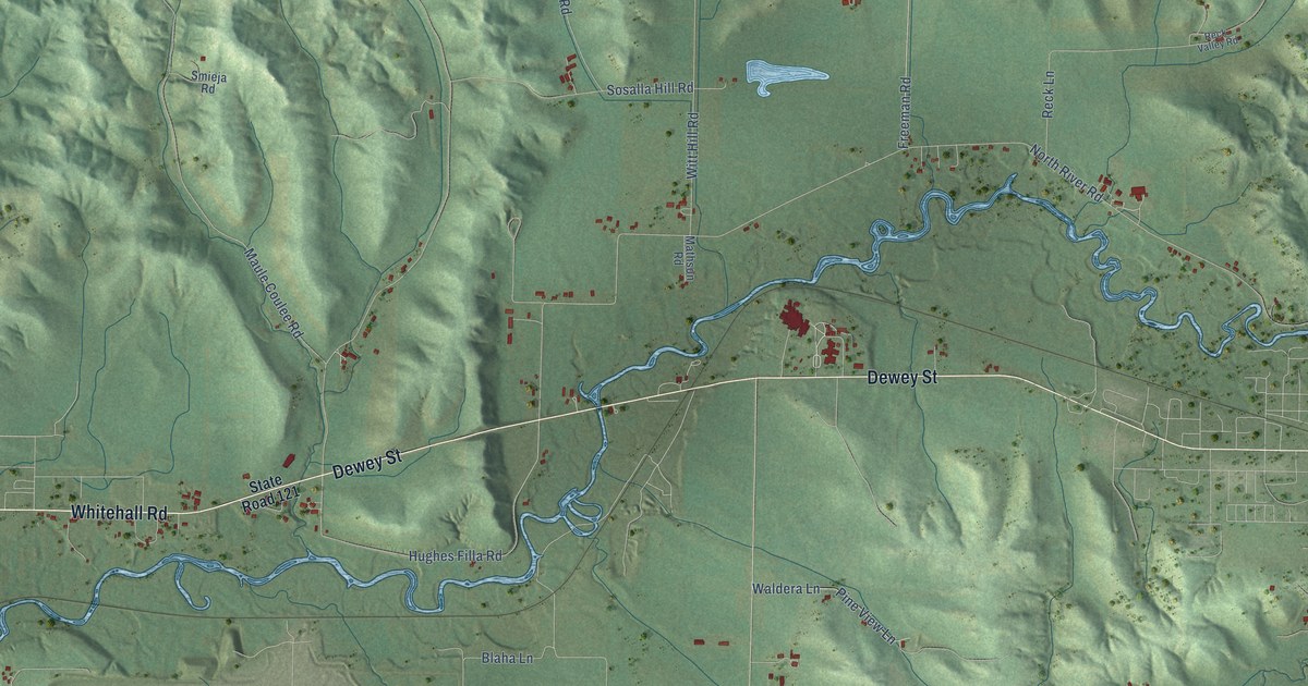 Map of Lincoln, Trempealeau County, Wisconsin in 2026