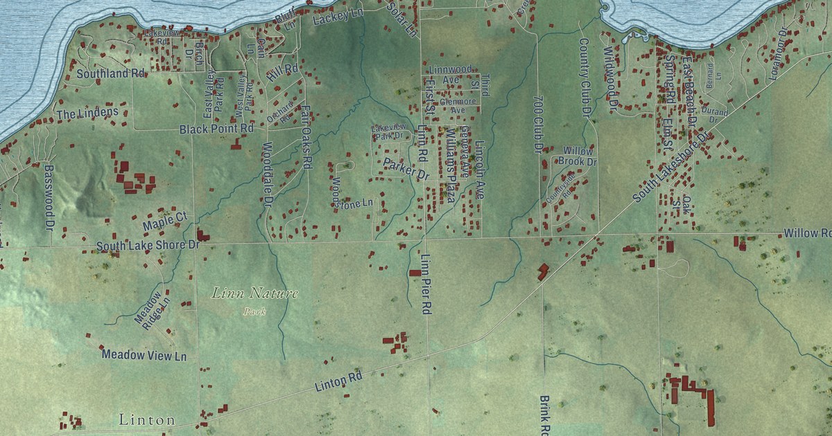 Map of Linn, Wisconsin in 2026