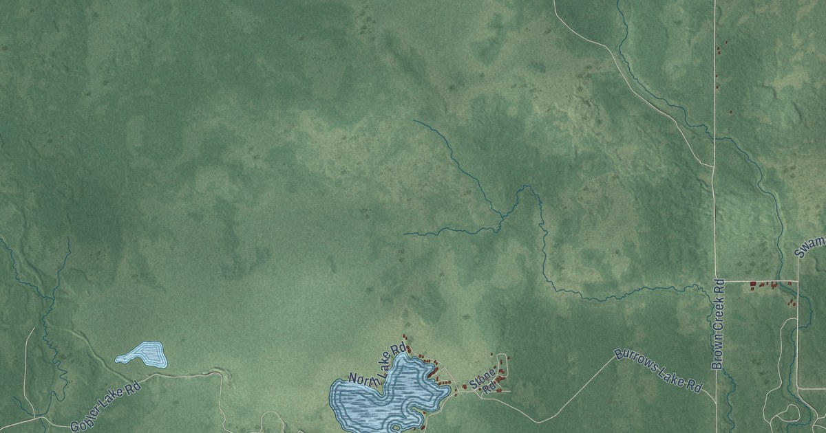 Map of Little Rice, Wisconsin in 2026