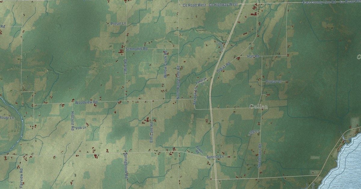 Map of Little River, Wisconsin in 2026