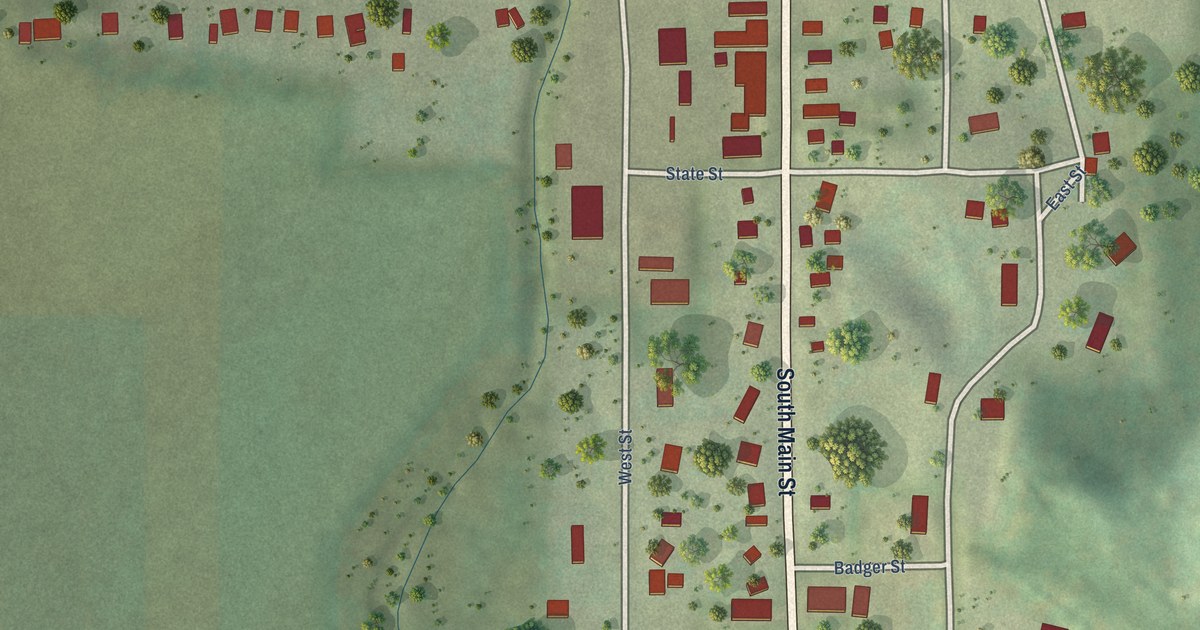 Map of Loganville, Wisconsin in 2026