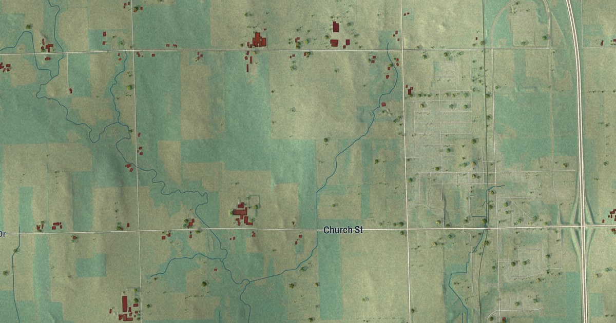 Map of the Town of Lomira, Wisconsin in 2026