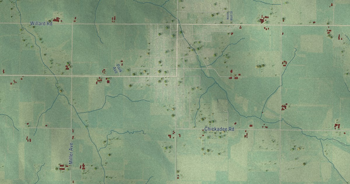 Map of the Town of Loyal, Wisconsin in 2026