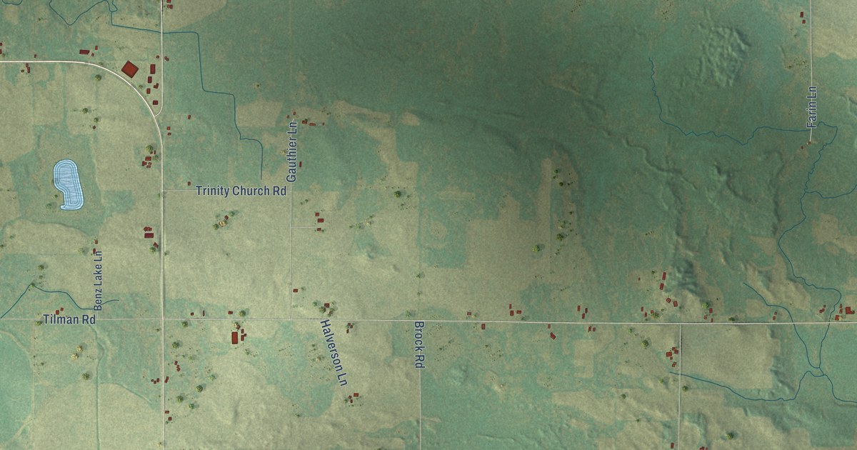 Map of Maple Valley, Wisconsin in 2026