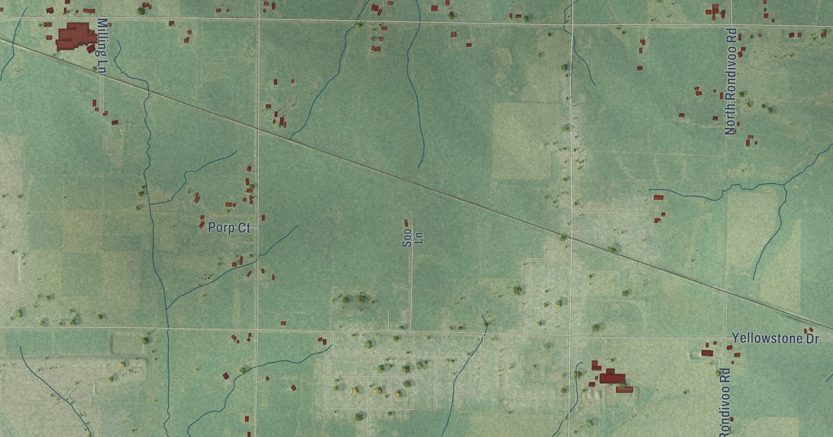 Map of the Town of Marshfield, Wood County, Wisconsin in 2026