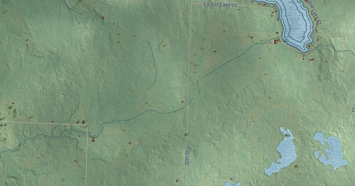 Map of McKinley, Polk County, Wisconsin in 2026