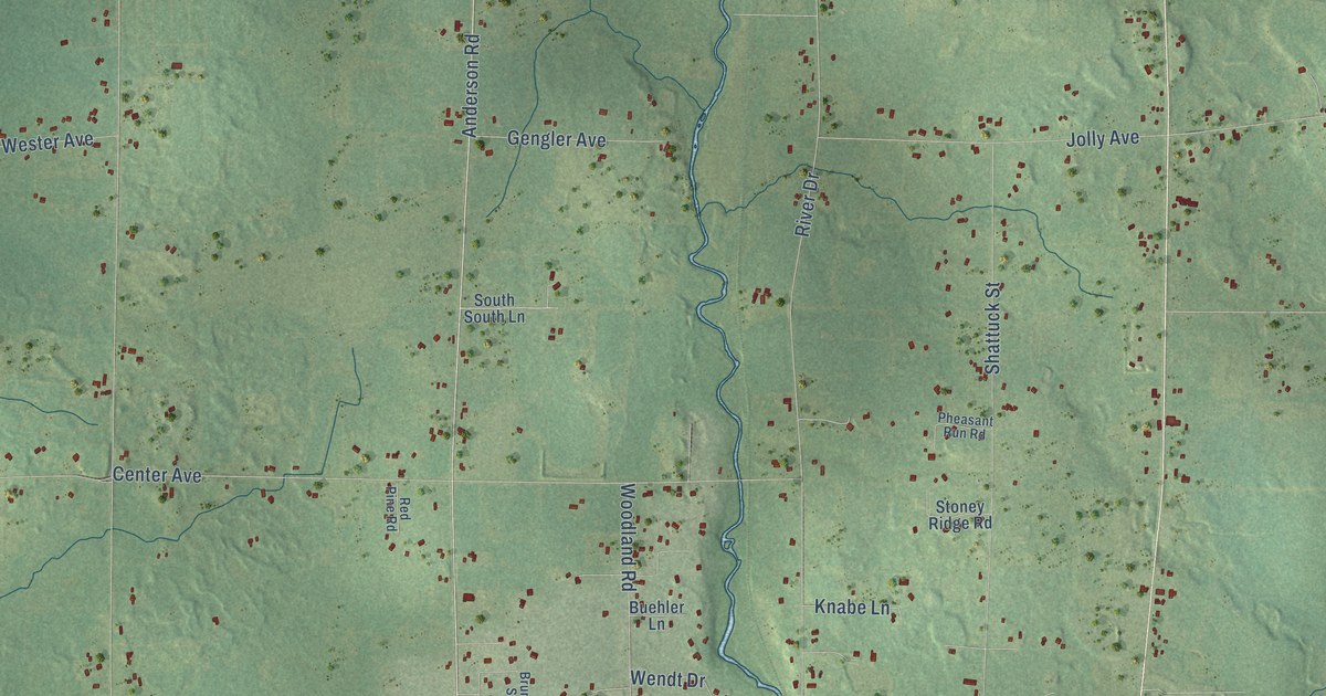Map of the Town of Medford, Wisconsin in 2026