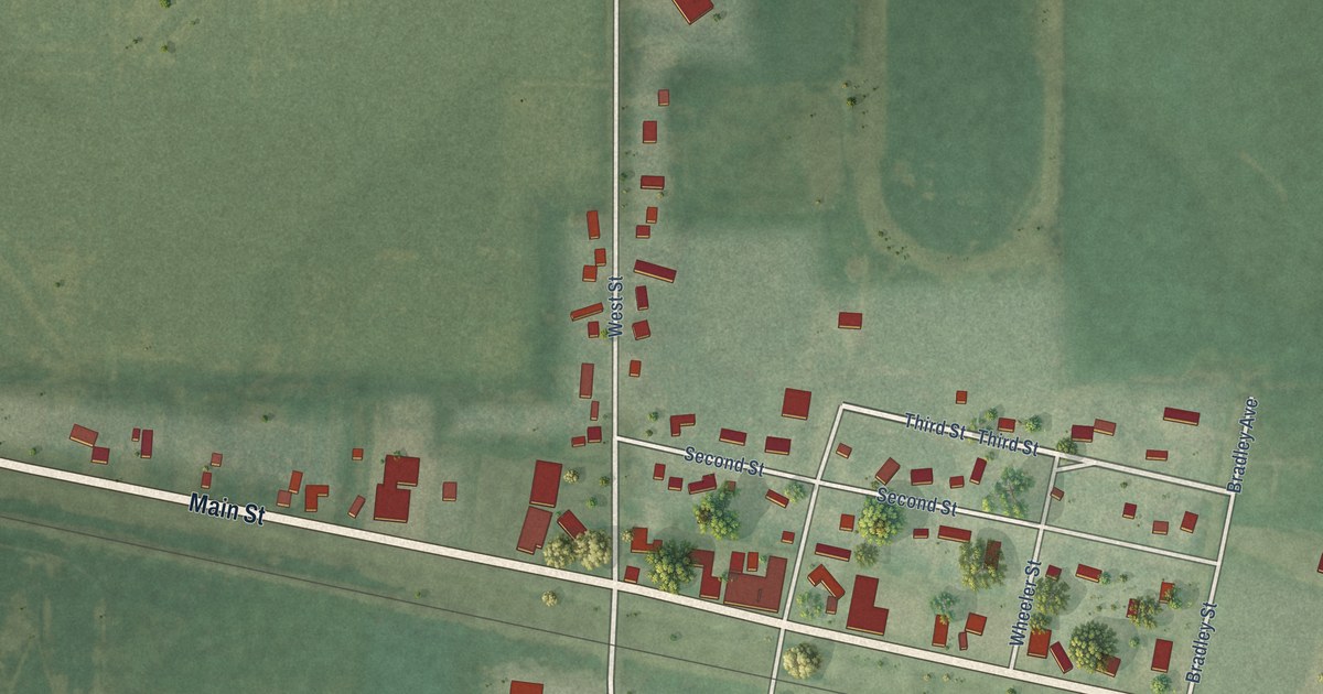 Map of Milladore, Wisconsin in 2026