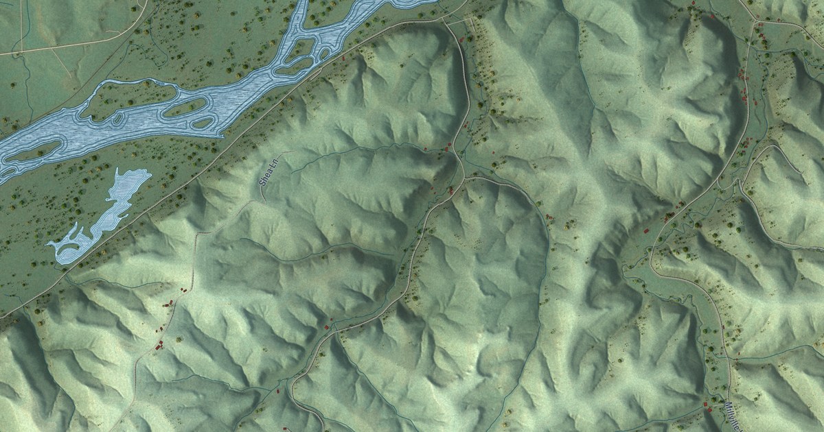 Map of Millville, Wisconsin in 2026