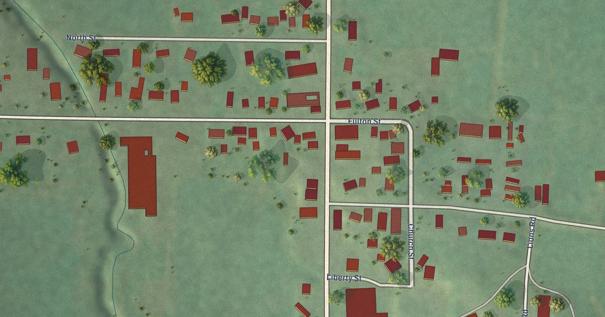 Map of Mindoro, Wisconsin in 2026