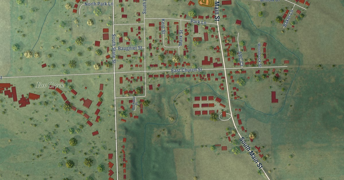 Map of Mishicot, Wisconsin in 2026