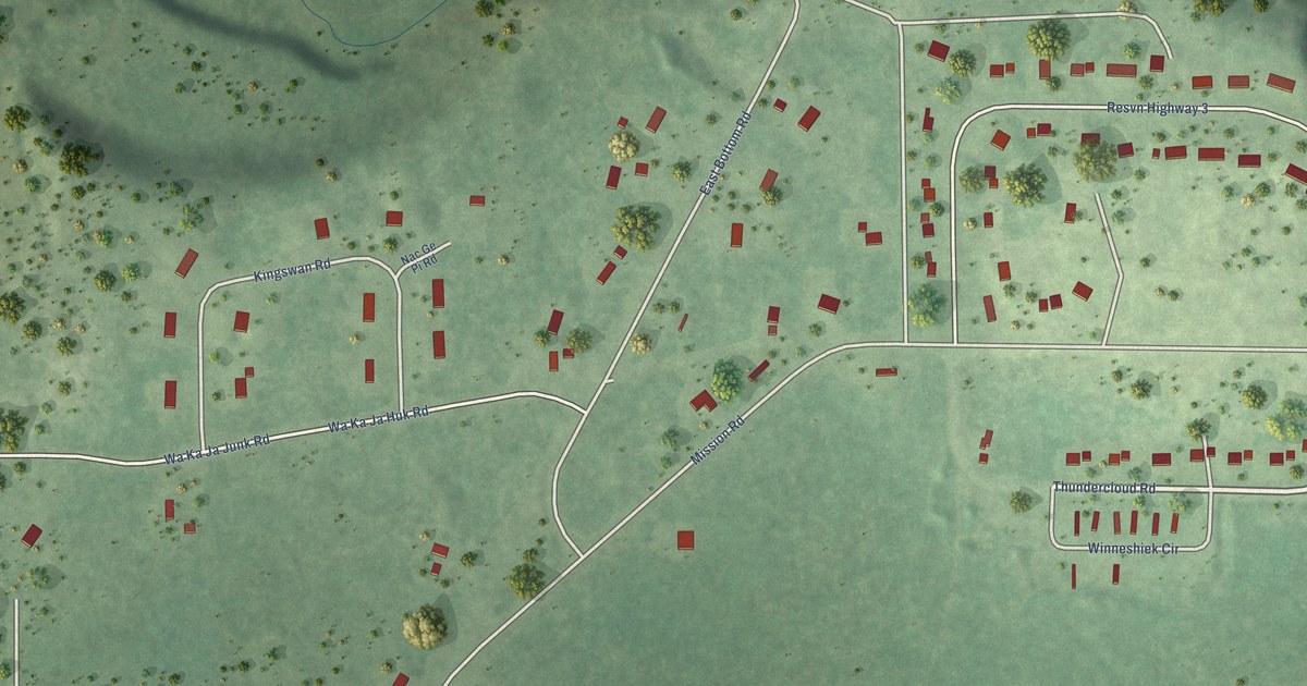 Map of Mission, Wisconsin in 2026