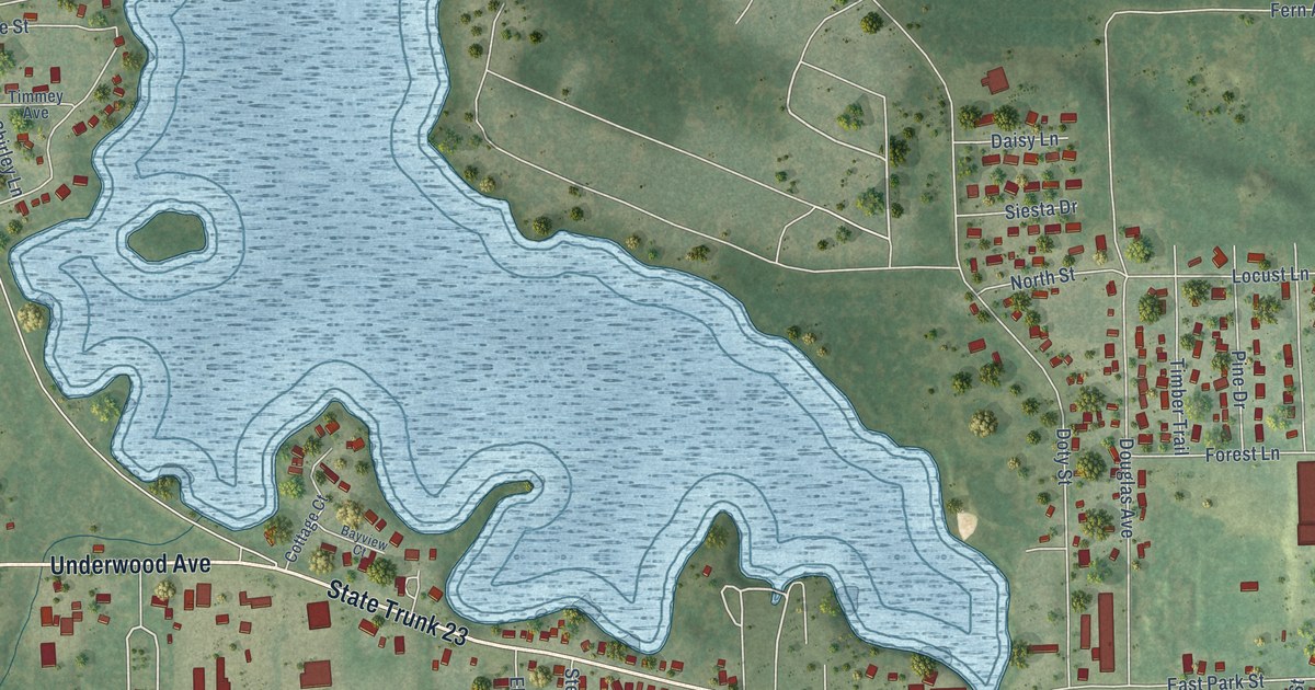 Map of Montello, Wisconsin in 2026