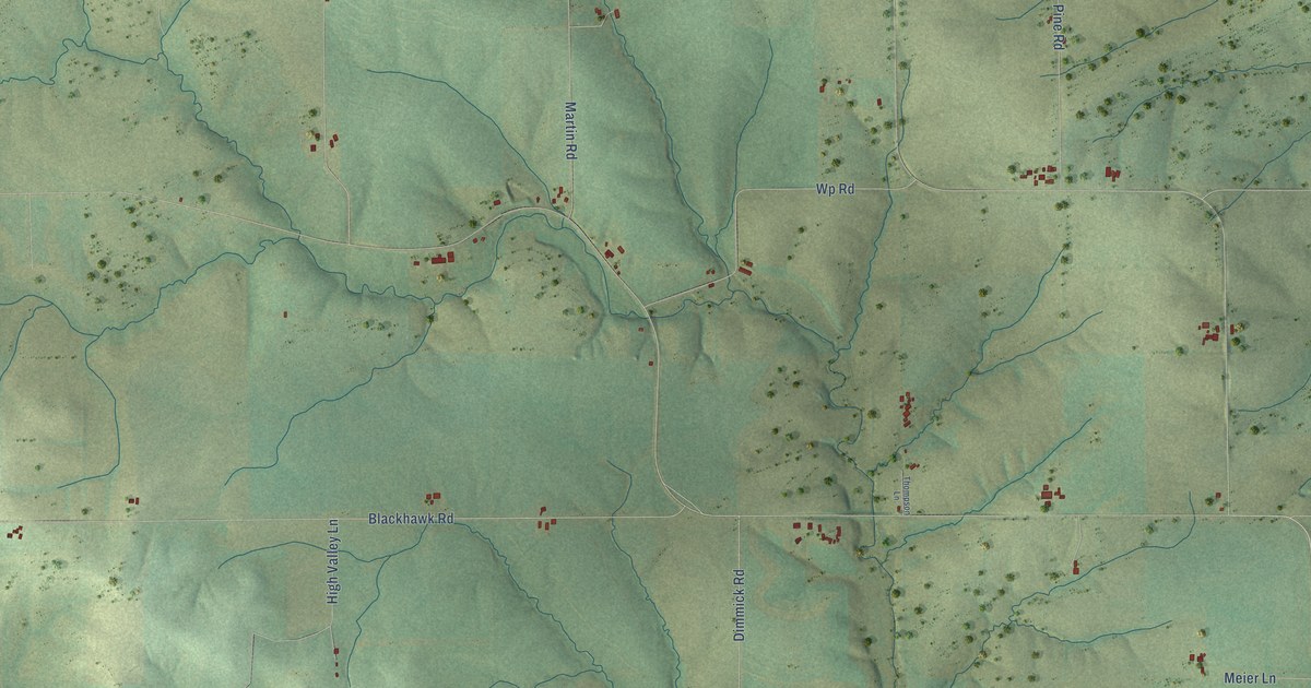 Map of Monticello, Lafayette County, Wisconsin in 2026