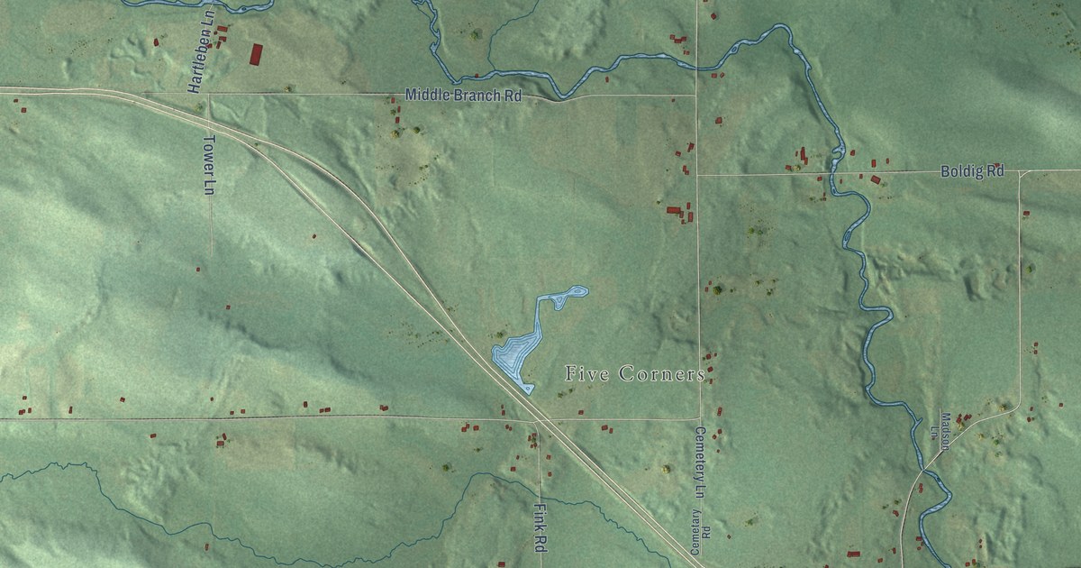 Map of Morris, Wisconsin in 2026