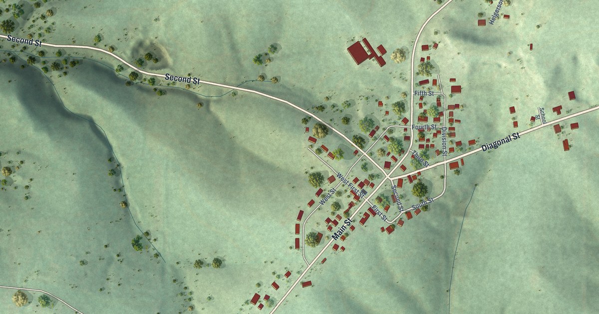 Map of Mount Sterling, Wisconsin in 2026