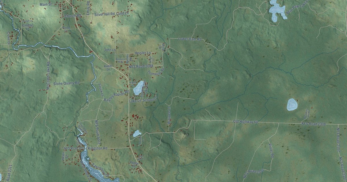 Map of Mountain, Wisconsin in 2026
