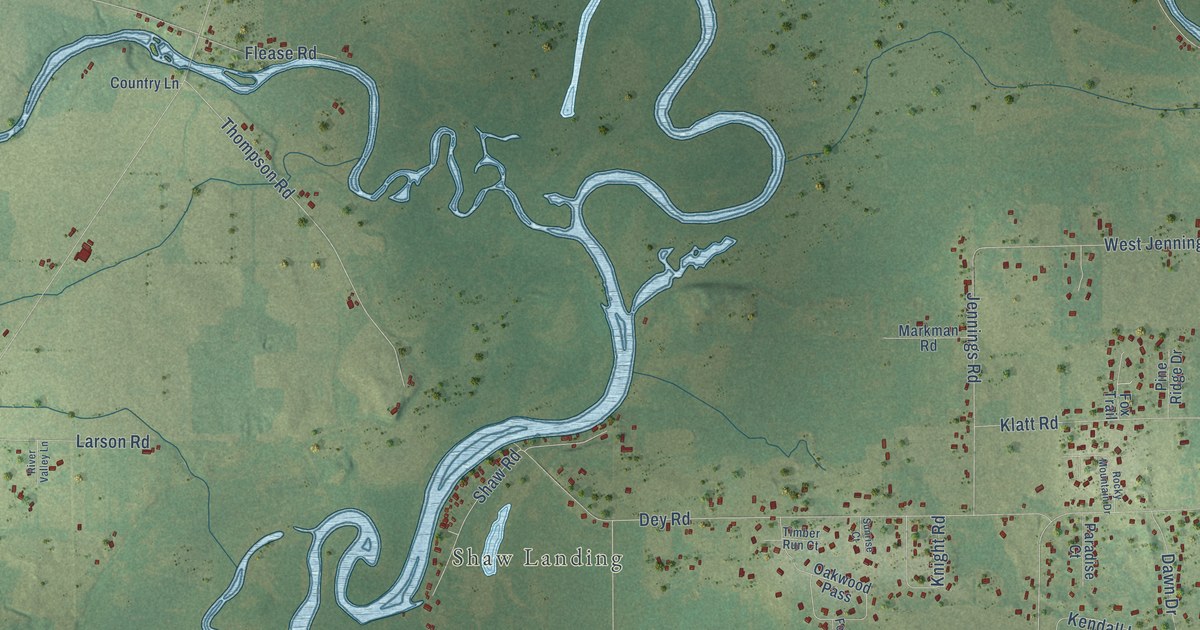 Map of Mukwa, Wisconsin in 2026