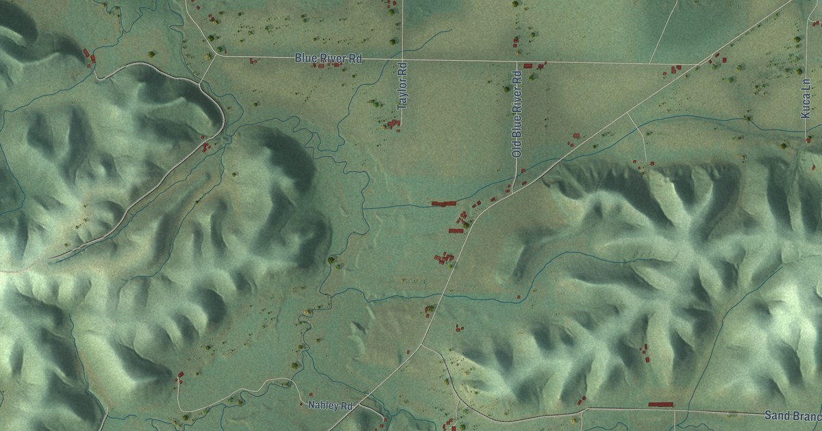 Map of the Town of Muscoda, Wisconsin in 2026