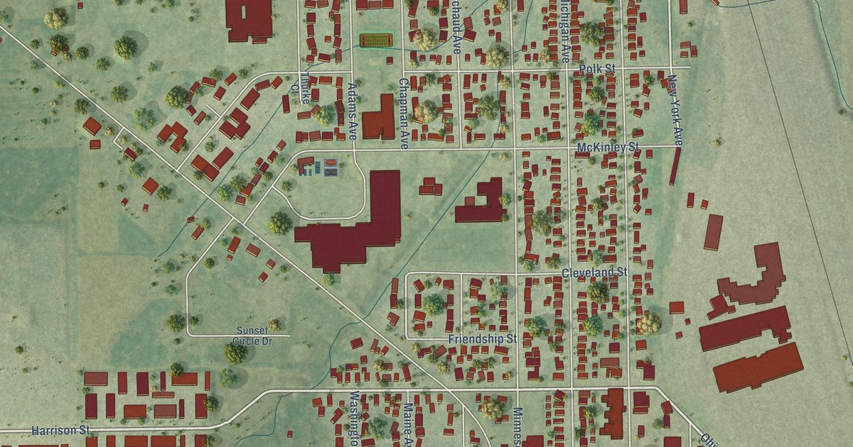 Map of North Fond du Lac, Wisconsin in 2026
