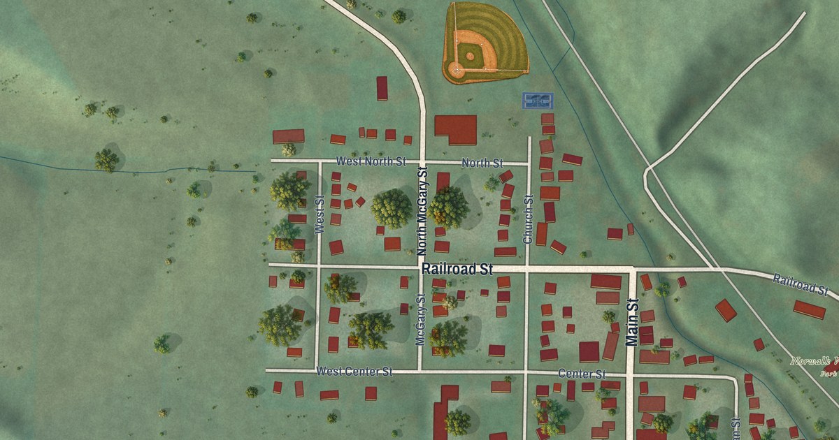 Map of Norwalk, Wisconsin in 2026
