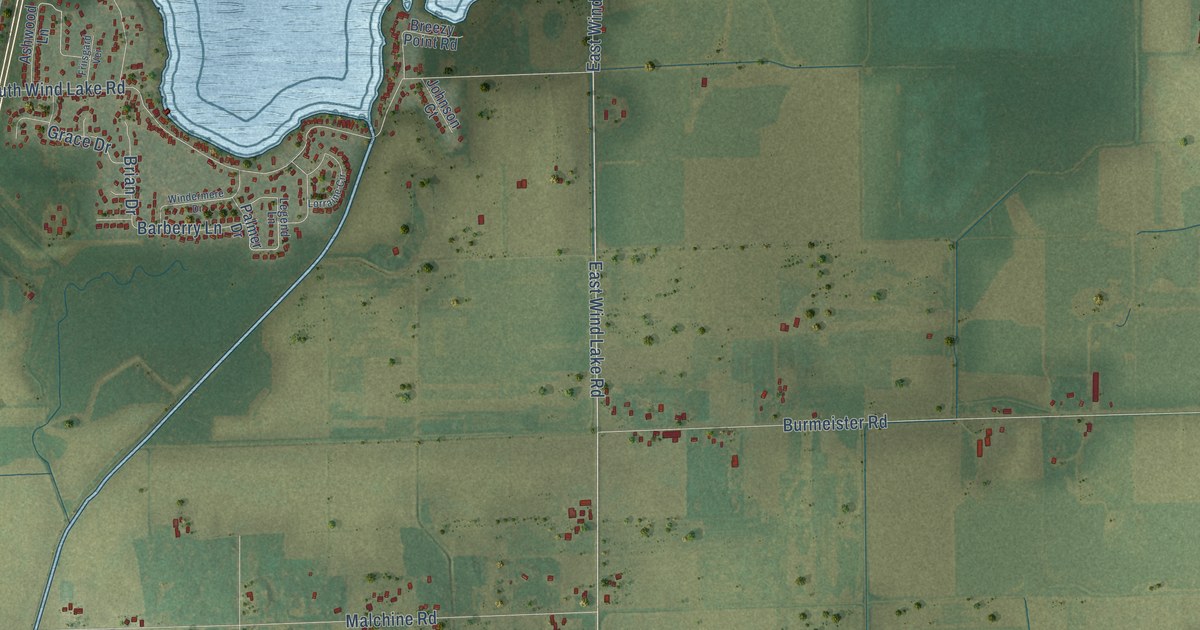 Map of Norway, Wisconsin in 2026