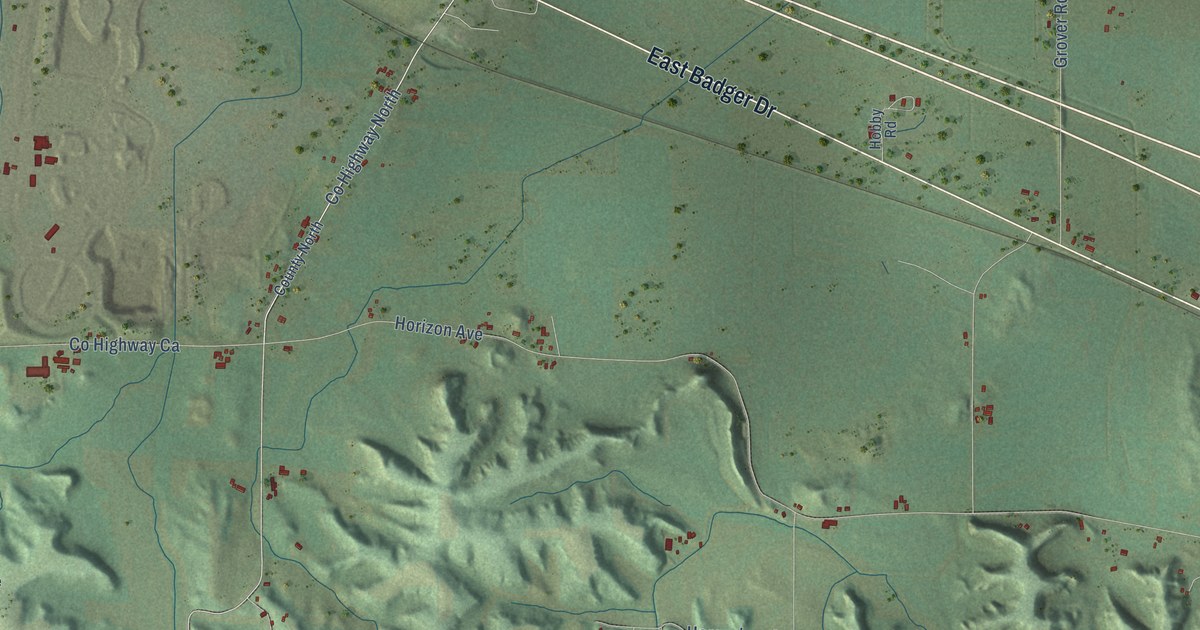 Map of the Town of Oakdale, Wisconsin in 2026