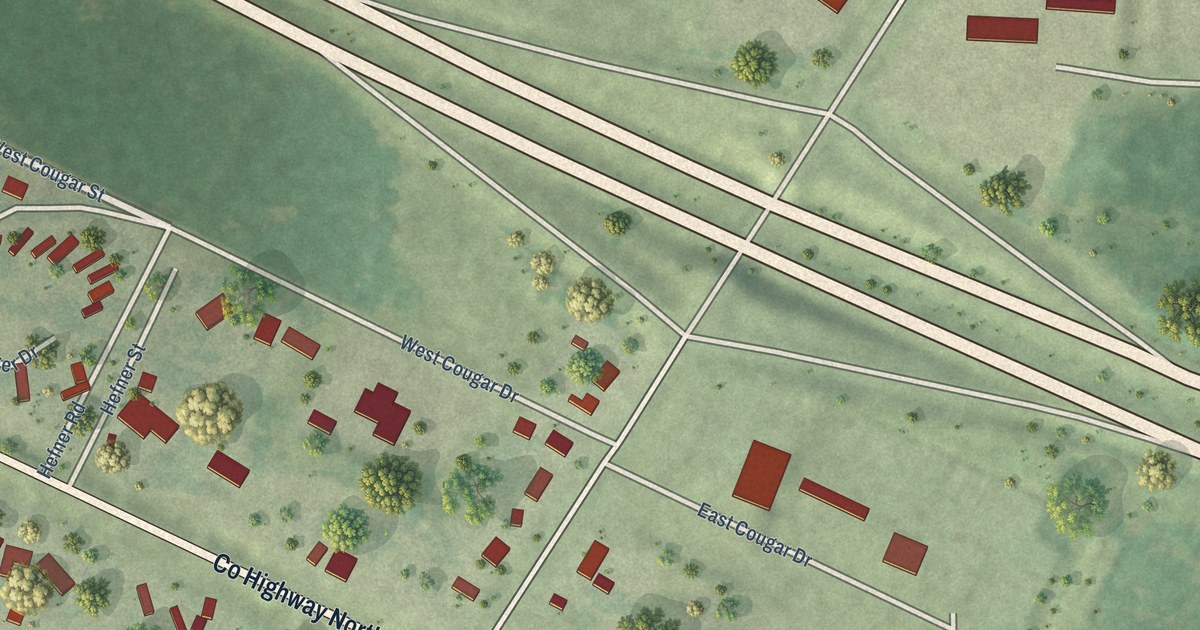 Map of Oakdale, Wisconsin in 2026