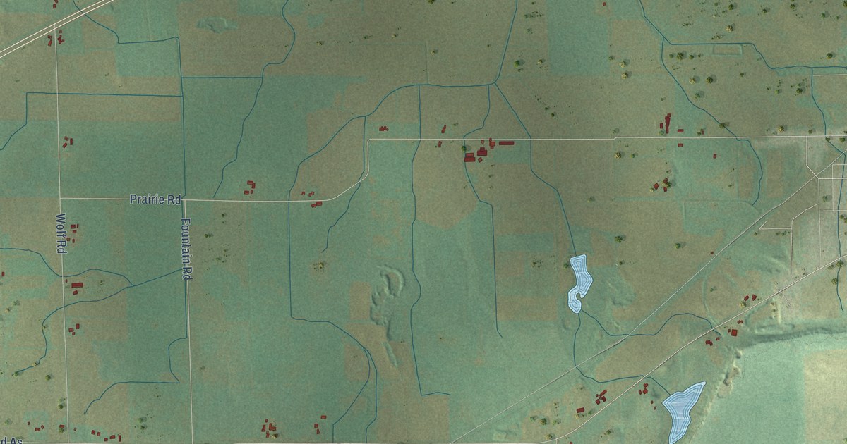Map of the Town of Oakfield, Wisconsin in 2026