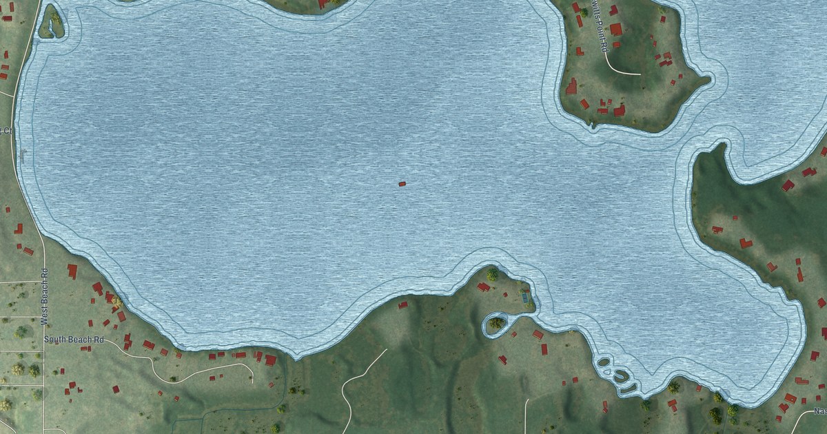 Map of Oconomowoc Lake, Wisconsin in 2026