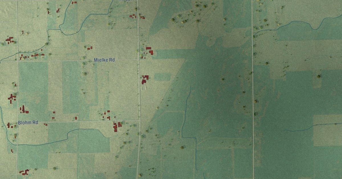 Map of Osborn, Wisconsin in 2026