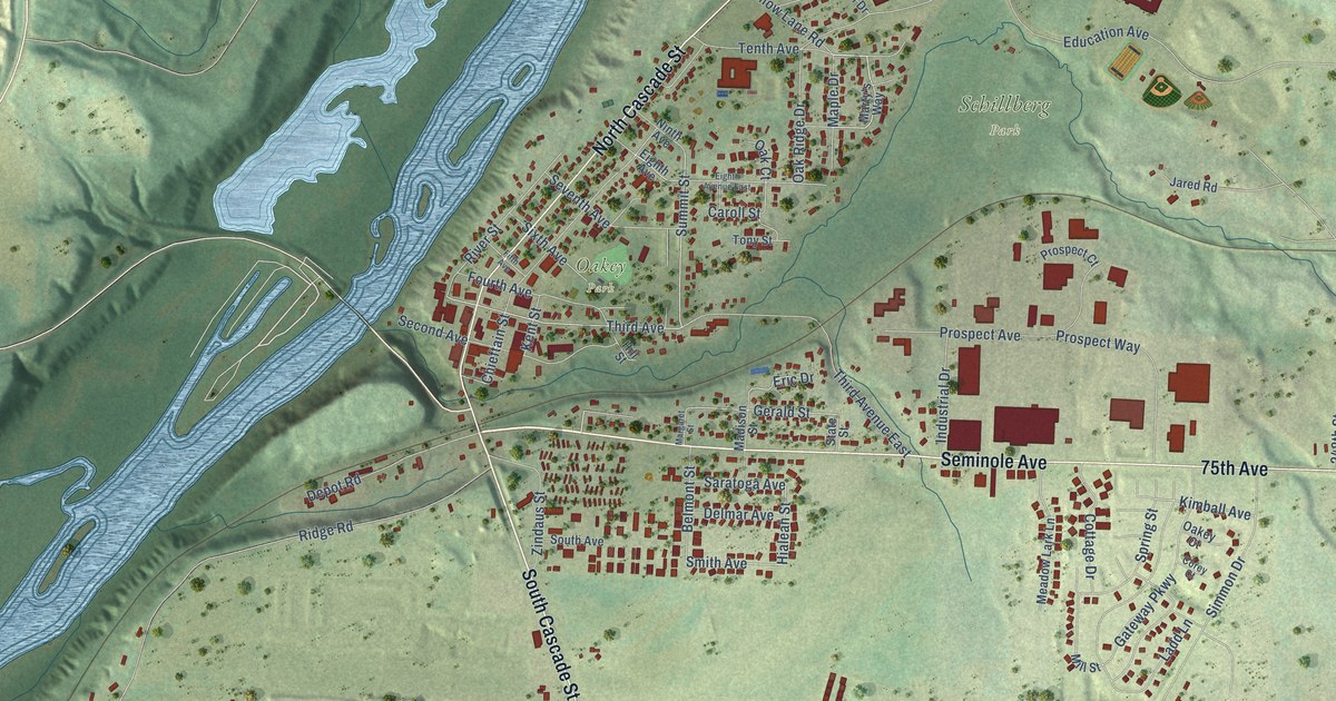 Map of Osceola, Polk County, Wisconsin in 2026