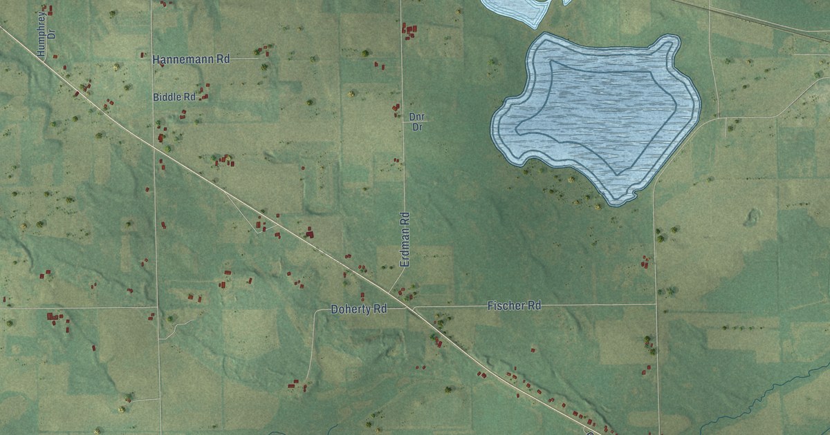 Map of Otsego, Wisconsin in 2026