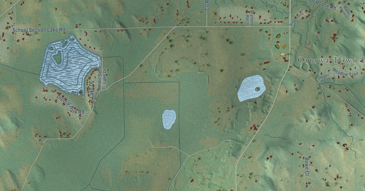 Map of Ottawa, Wisconsin in 2026