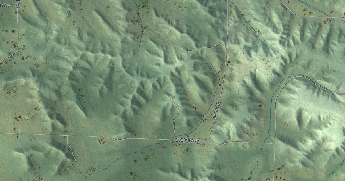 Map of Otter Creek, Dunn County, Wisconsin in 2026