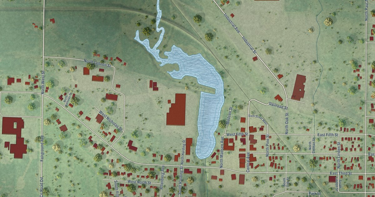 Map of Owen, Wisconsin in 2026