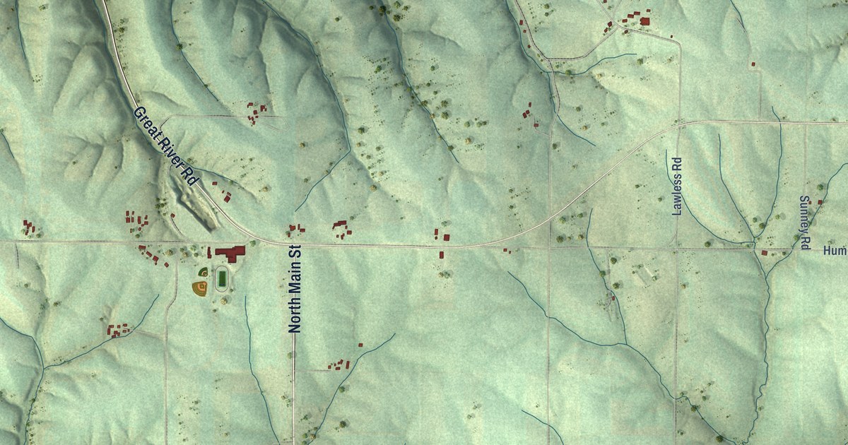 Map of the Town of Patch Grove, Wisconsin in 2026