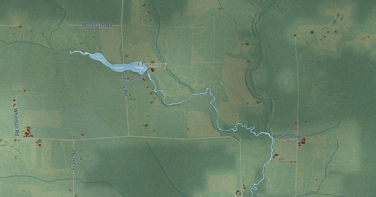 Map of Peck, Wisconsin in 2026