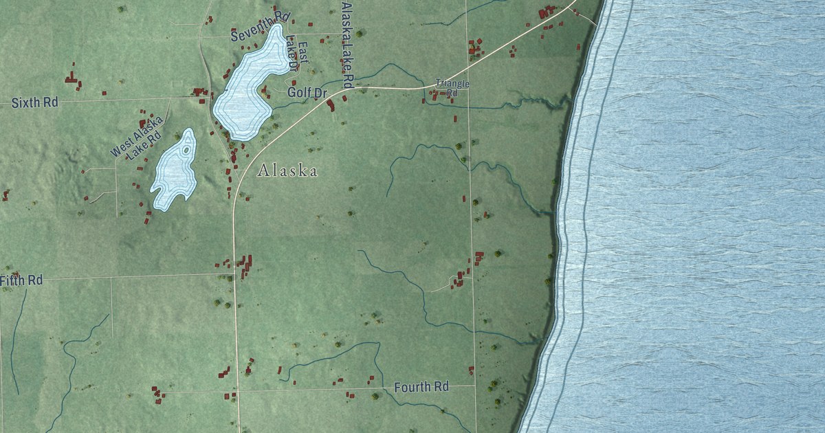 Map of Pierce, Wisconsin in 2026