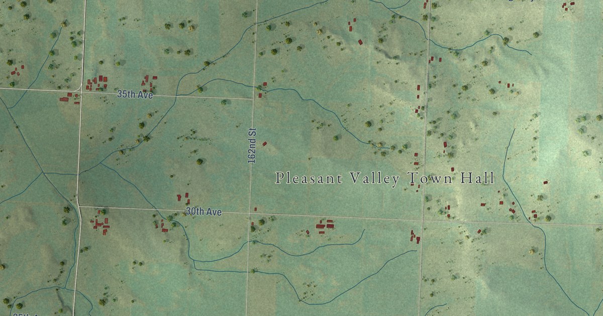 Map of Pleasant Valley, St. Croix County, Wisconsin in 2026