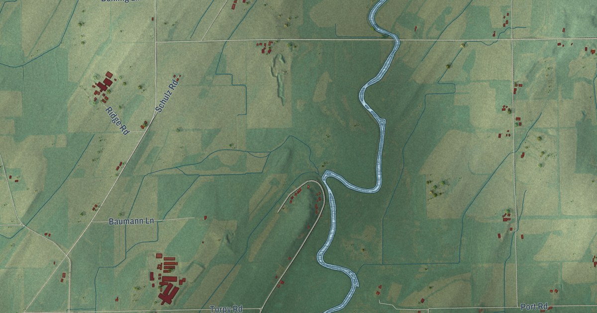 Map of Portland, Dodge County, Wisconsin in 2026