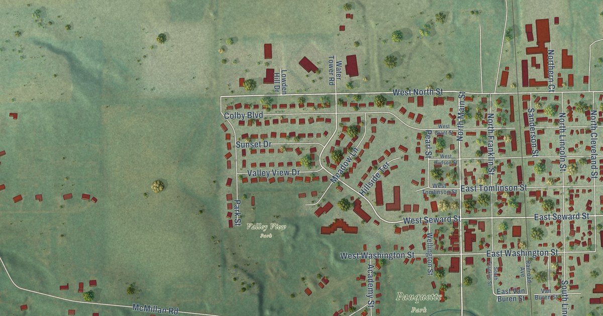 Map of Poynette, Wisconsin in 2026