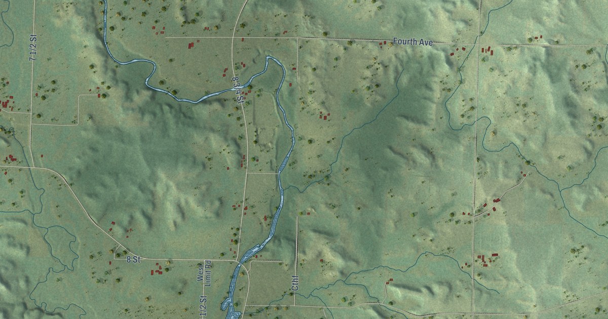 Map of the Town of Prairie Farm, Wisconsin in 2026