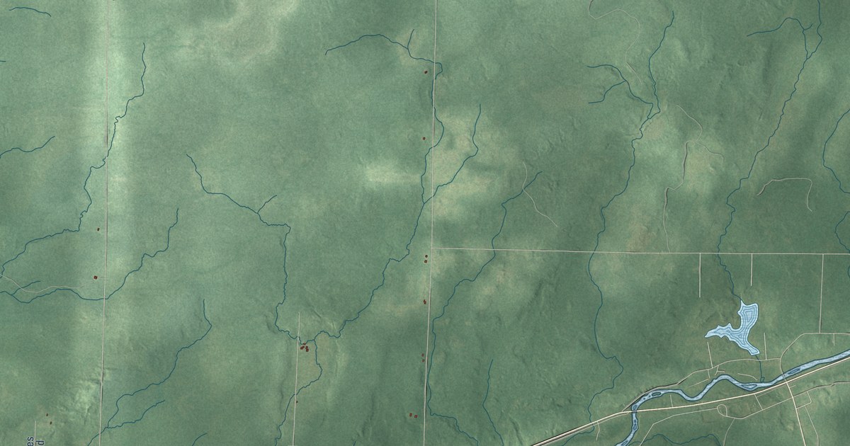 Map of the Town of Radisson, Wisconsin in 2026